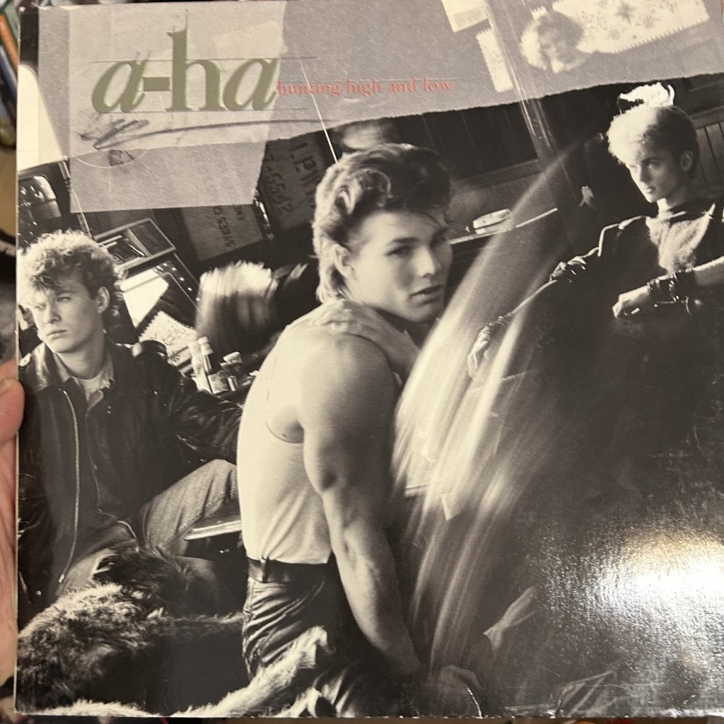 A-ha: hunting high and low (lp), Cd's en Dvd's, Vinyl | Pop, Gebruikt, Pop, LP, 12 inch, Ophalen of Verzenden