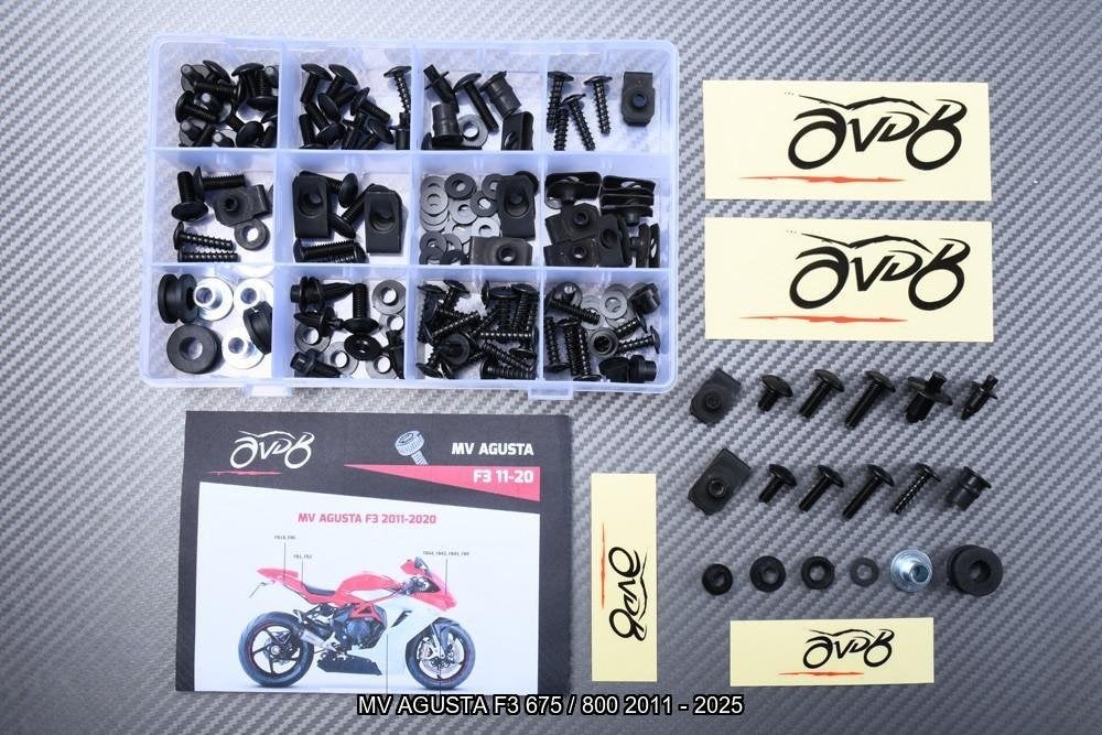 Kuip bouten set voor MV AGUSTA F3 675 / 800 2011 - 2025, Ophalen of Verzenden, Nieuw