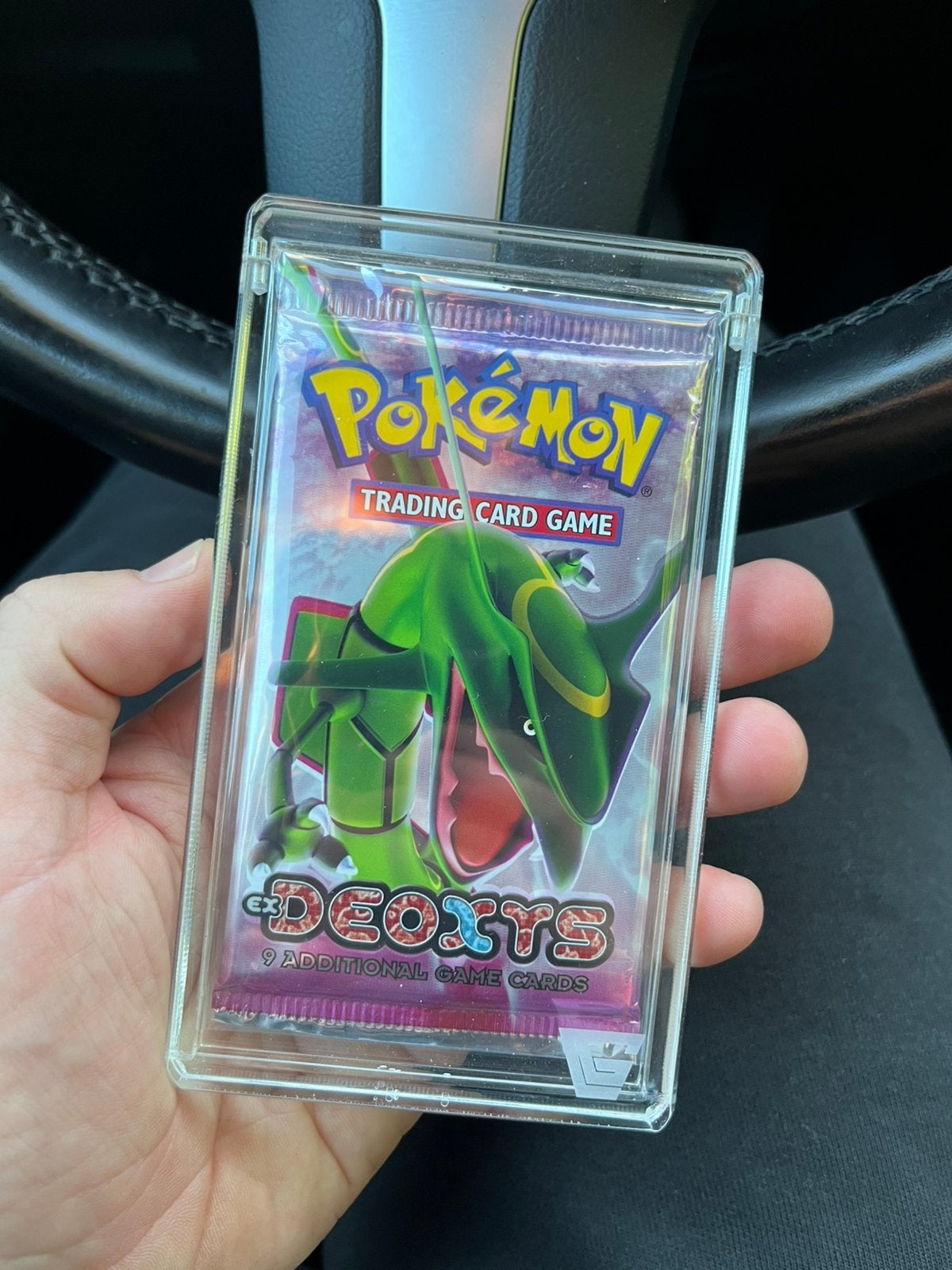EX Deoxys Booster Pack (Heavy 17,77g) - Rayquaza art, Hobby en Vrije tijd, Verzamelkaartspellen | Pokémon, Ophalen, Zo goed als nieuw