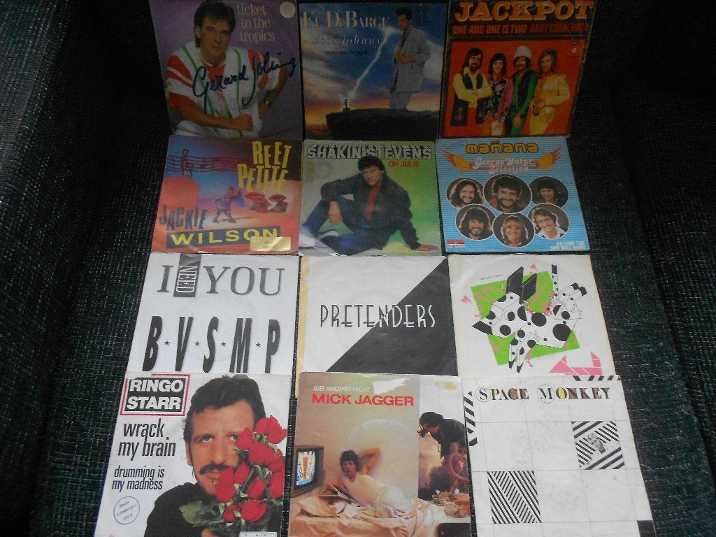 kleine partij engelstalige singles, Gebruikt, 7 inch, Ophalen of Verzenden, Pop