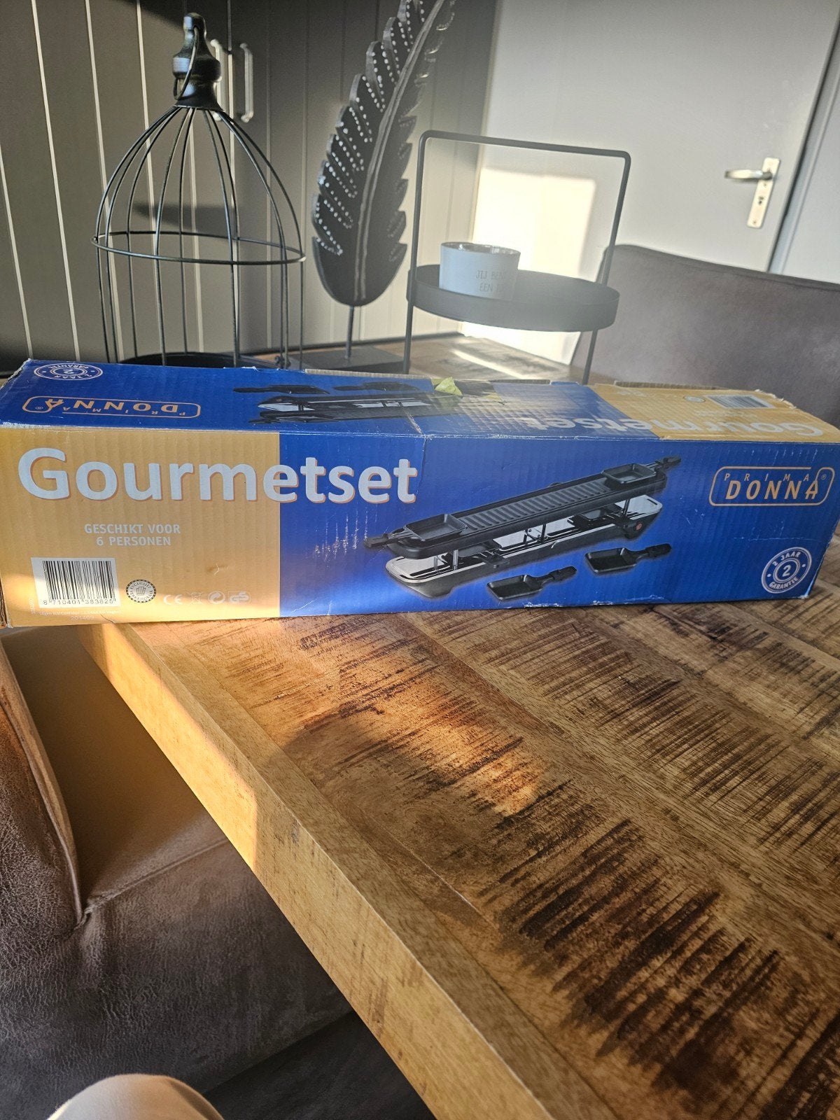 nieuw 6 persoons gourmet stel prima donna, Witgoed en Apparatuur, Ophalen, Nieuw, 4 t/m 7 personen