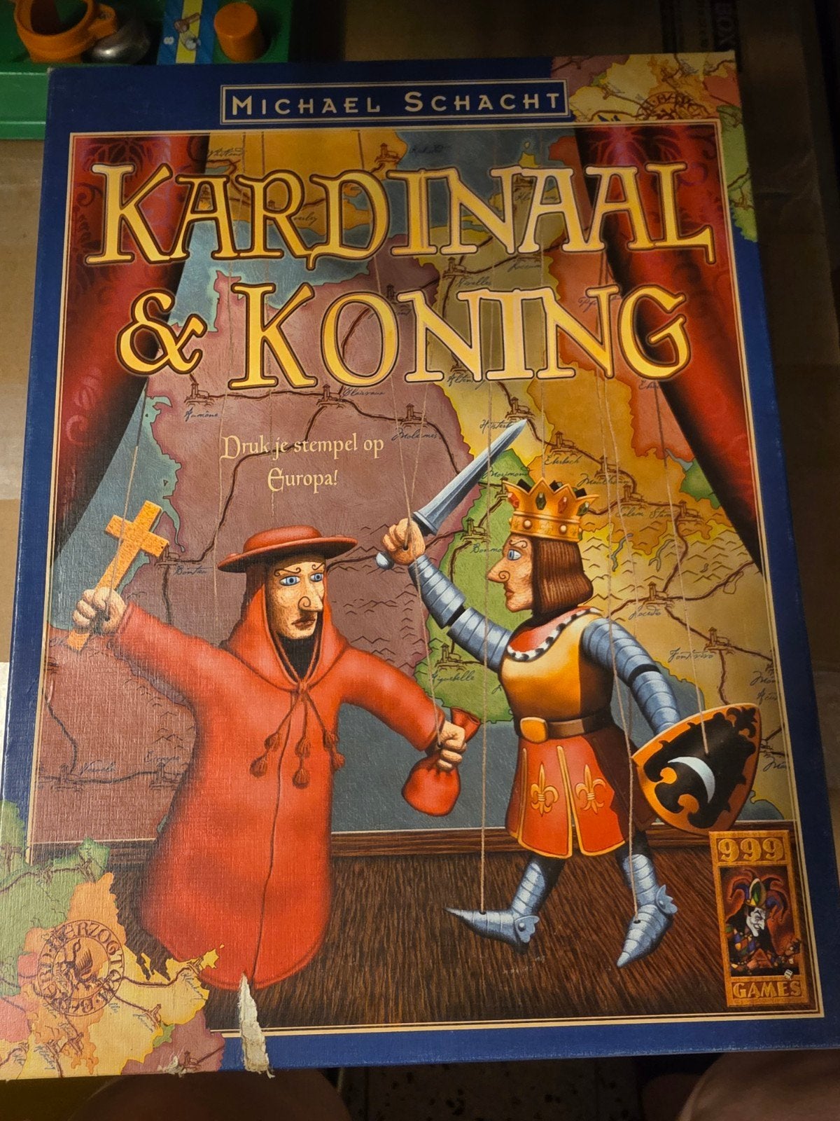 Kardinaal & Koning Bordspel - Michael Schacht, Hobby en Vrije tijd, Ophalen, Gebruikt, 999 Games
