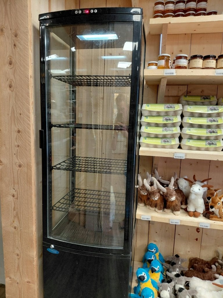 Prachtige vitrine koelkast! Koelvitrine, Ophalen, 200 liter of meer, 160 cm of meer, 45 tot 60 cm