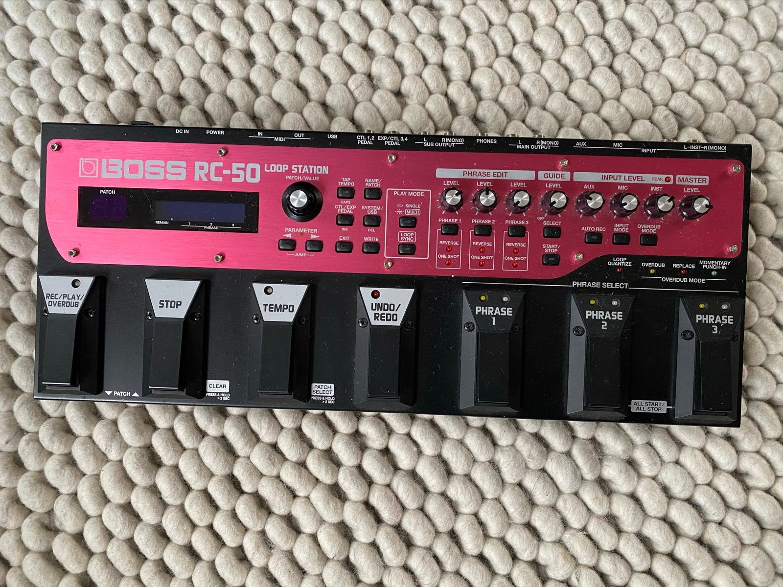 Boss RC-50 Loop Station - Zo goed als nieuw, Ophalen of Verzenden, Zo goed als nieuw, Overige typen