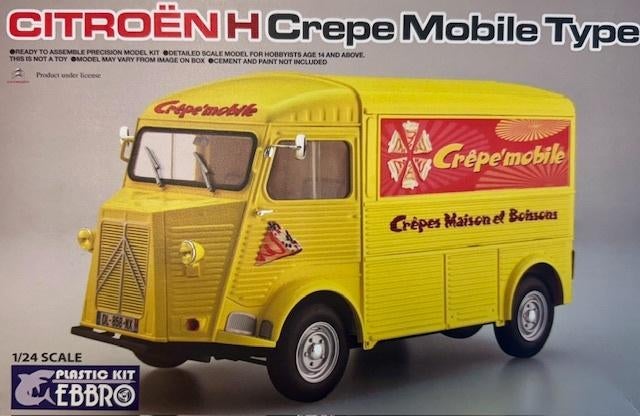 Coelianmodels, Ebbro 25010, Citroën Type H, 1/24, € 44,99, Hobby en Vrije tijd, Modelbouw | Auto's en Voertuigen, Overige merken