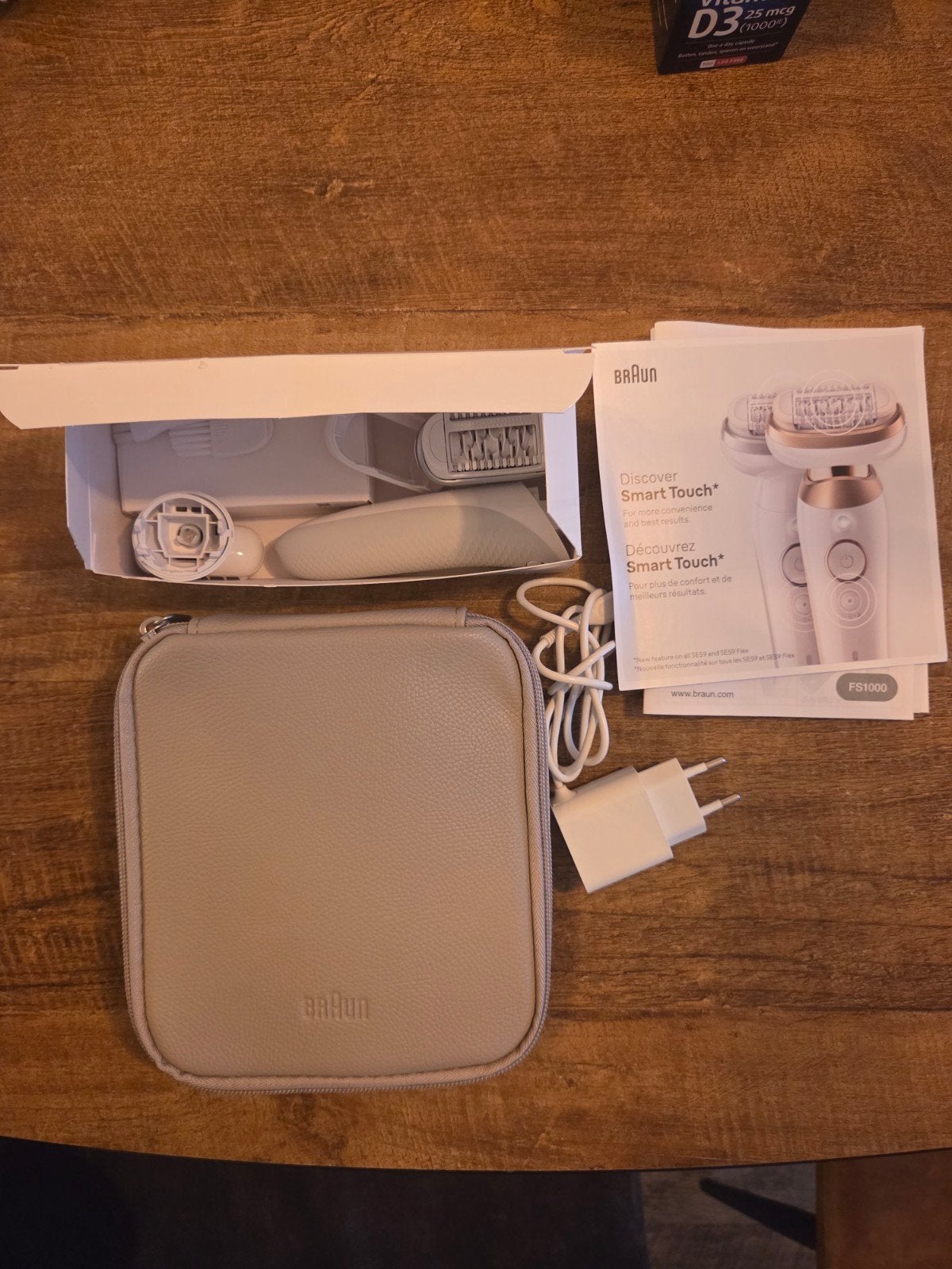 Braun Silk-épil 9 epilator / dames shaver - ZGAN, Ophalen of Verzenden, Zo goed als nieuw, Scheren en Epileren