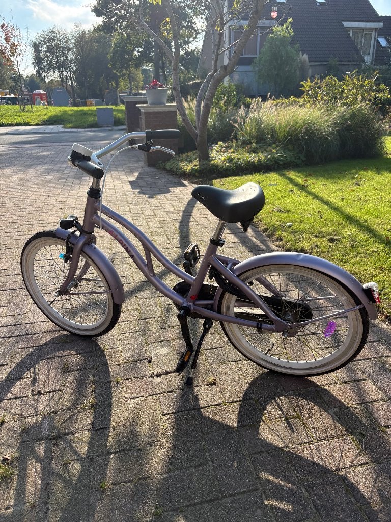 Alpina Ocean Meisjesfiets (20 inch) – Hazy Lavender Matt, Fietsen en Brommers, Ophalen, Terugtraprem, Alpina, 20 inch