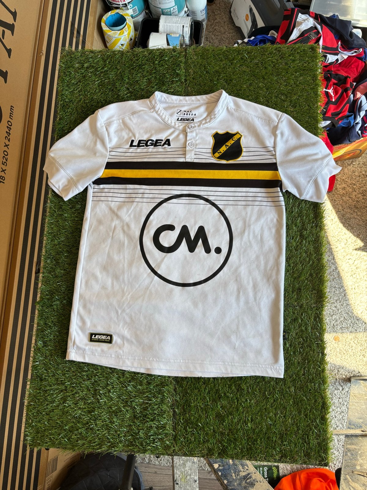 NAC Breda Thuistenue 2022/2023 - Maat S, Kleding | Heren, Ophalen of Verzenden, Zo goed als nieuw, Maat 46 (S) of kleiner, Overige typen