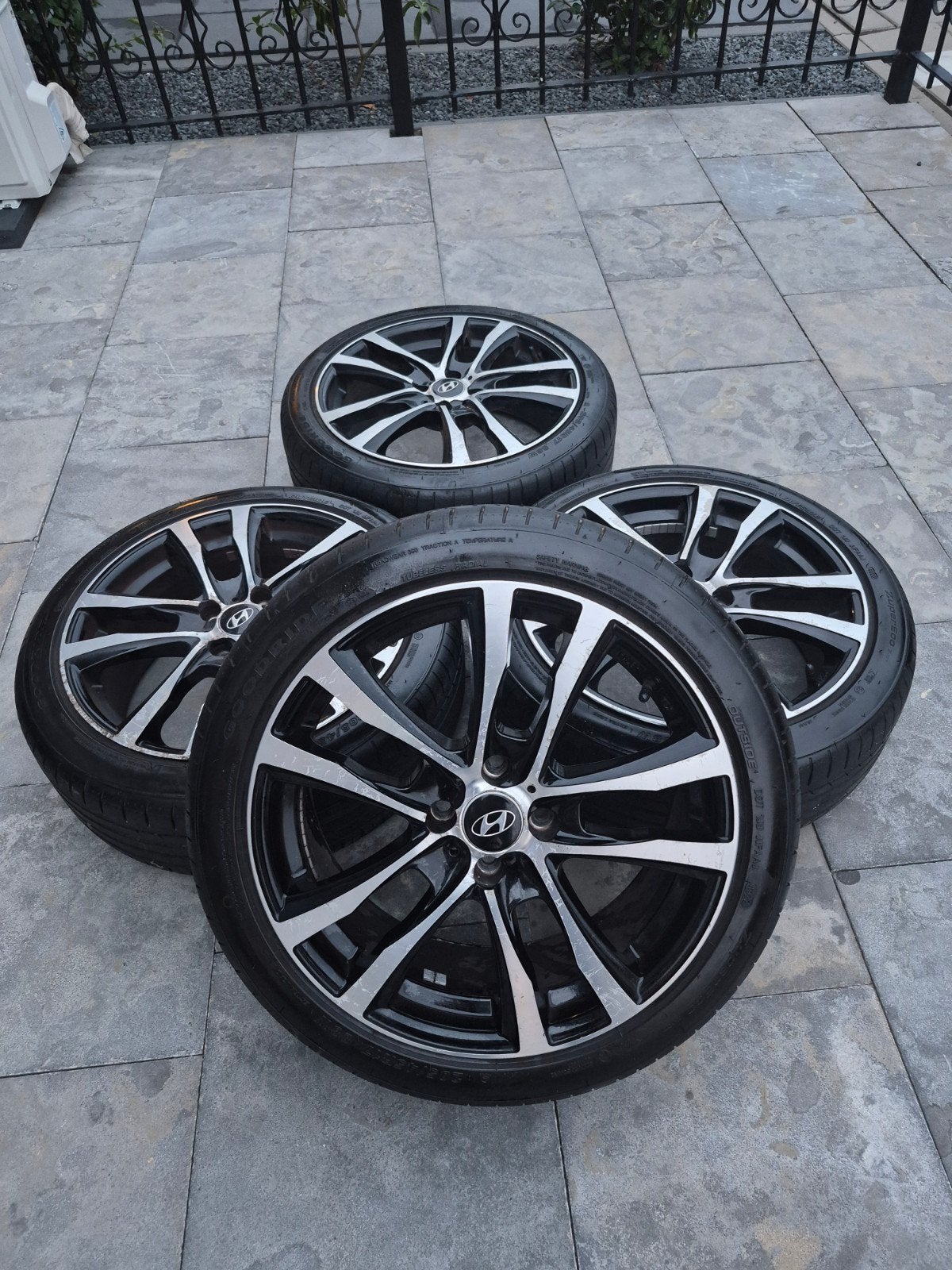4x100 17 inch Velgen met zomerbanden, Ophalen, Gebruikt, Banden en Velgen, 17 inch