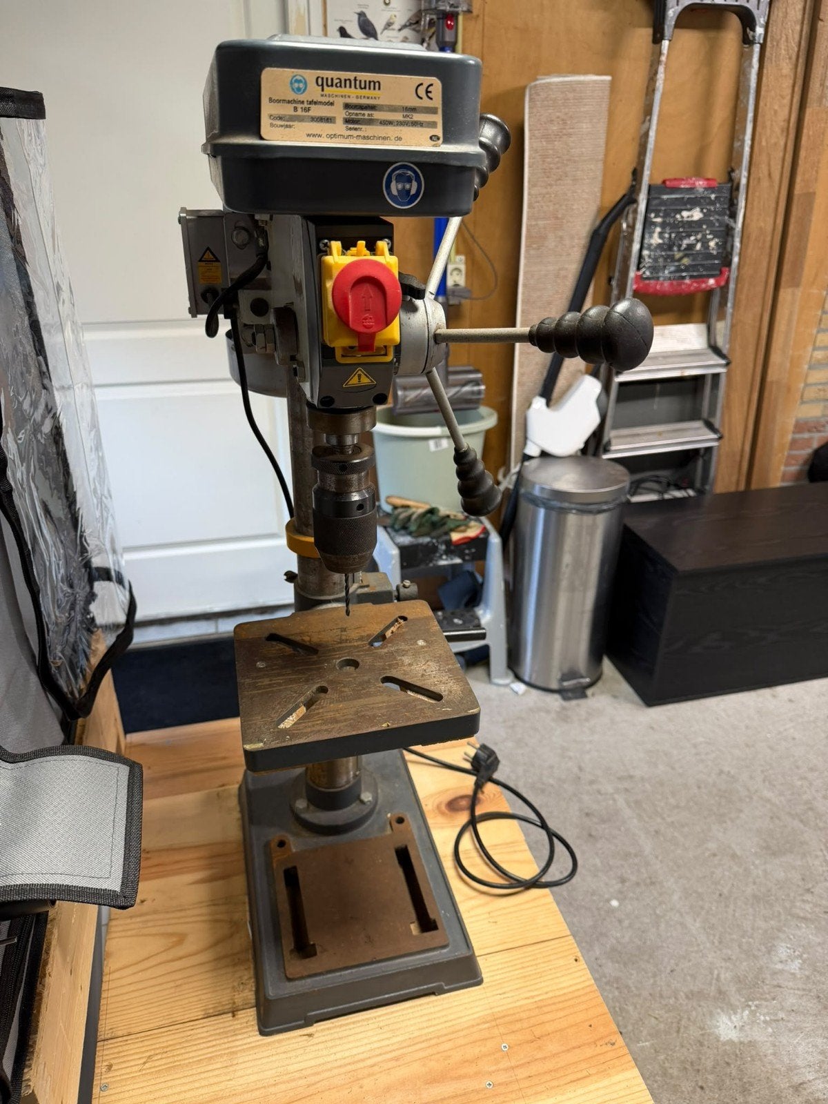 Quantum Kolomboormachine 450 Watt, Ophalen, Gebruikt, 400 tot 600 watt, Kolomboormachine