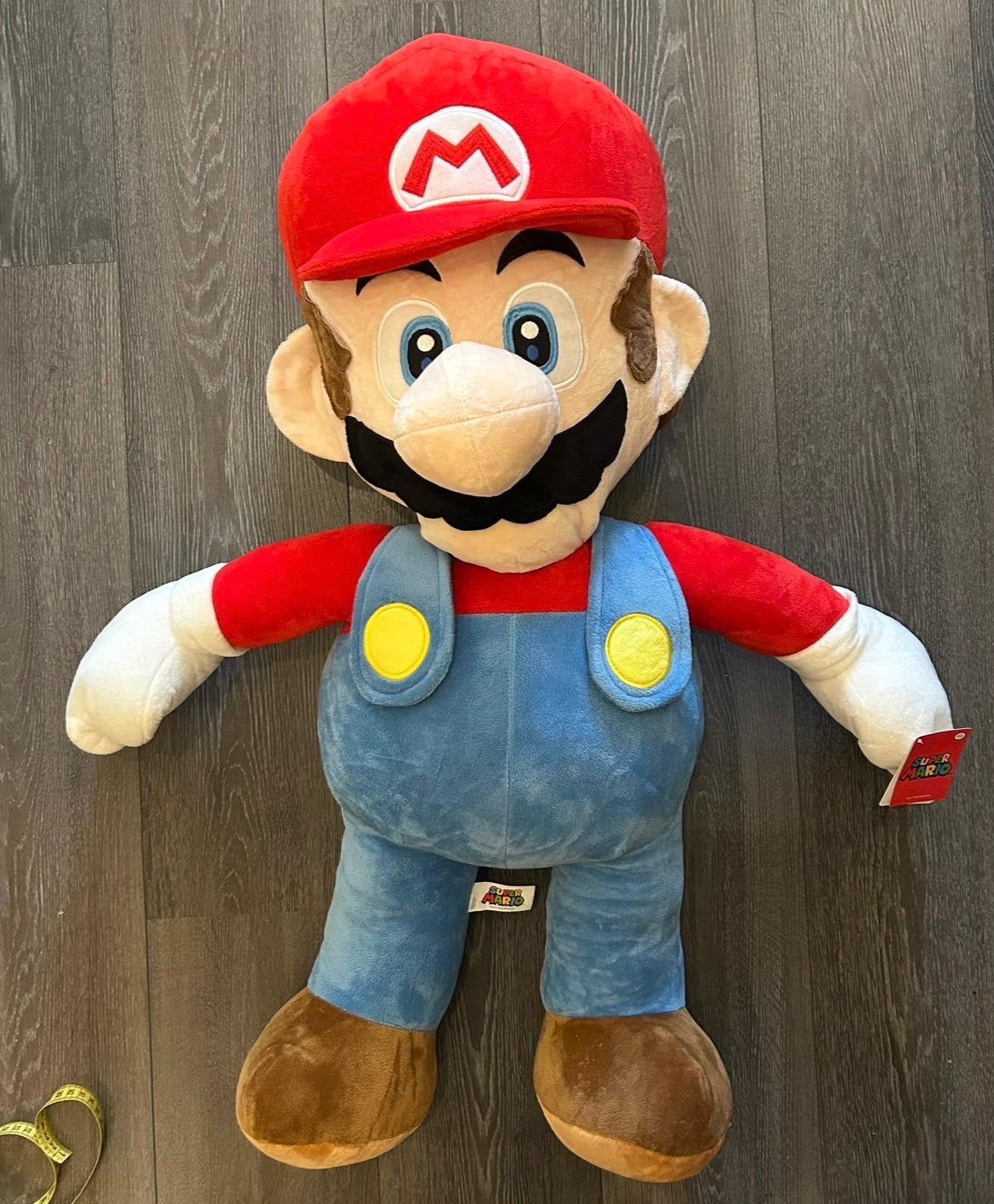 Grote massieve mario 90 cm, Ophalen of Verzenden, Zo goed als nieuw, Overige typen