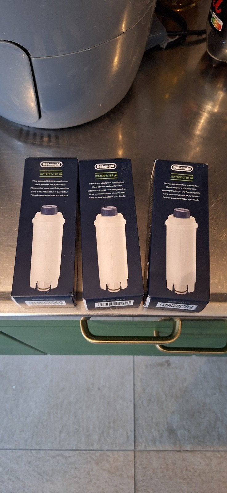 Delonghi Waterfilter 3 stuks, Ophalen of Verzenden, Nieuw