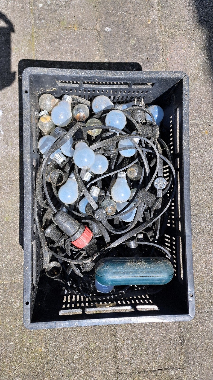 Prikkabel 10m en 15m koppelbaar, Ophalen, Overige materialen, Minder dan 50 watt, Overige typen
