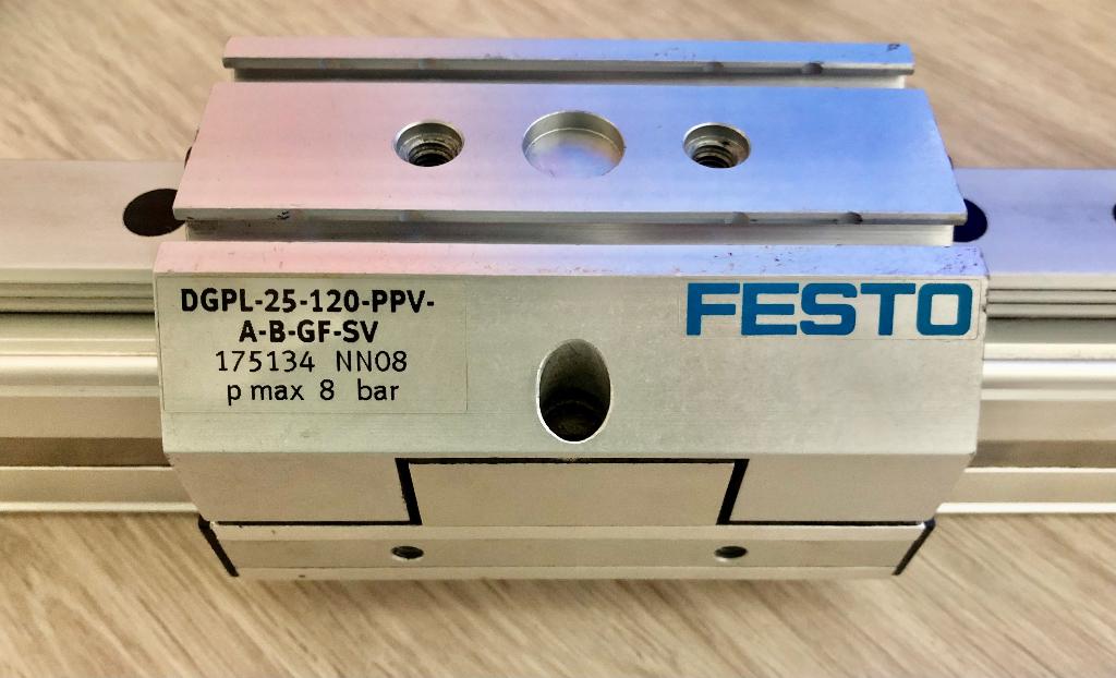 FESTO - Lineaire aandrijving - DGPL-25-120-PPV-A-B-GF-SV, Ophalen of Verzenden, Gebruikt