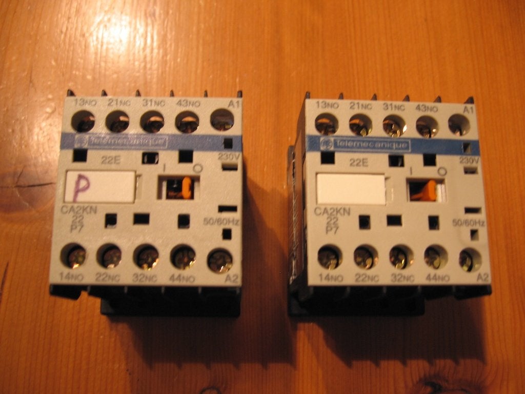 Telemecanique magneetschakelaar LC1K, LP1K, CA3KN en CA2KN., Hobby en Vrije tijd, Ophalen of Verzenden, Gebruikt