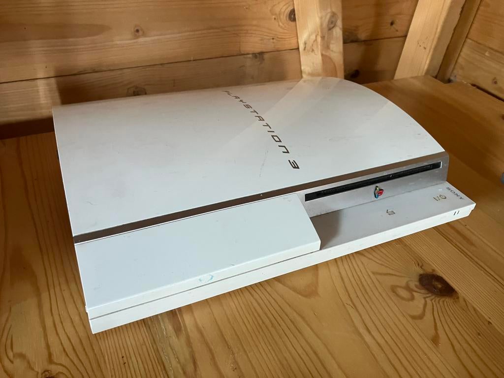 Ps3 Playstation 3 Ceramic white origineel zeldzaam, 1 speler, Ophalen, Zo goed als nieuw, Vanaf 7 jaar