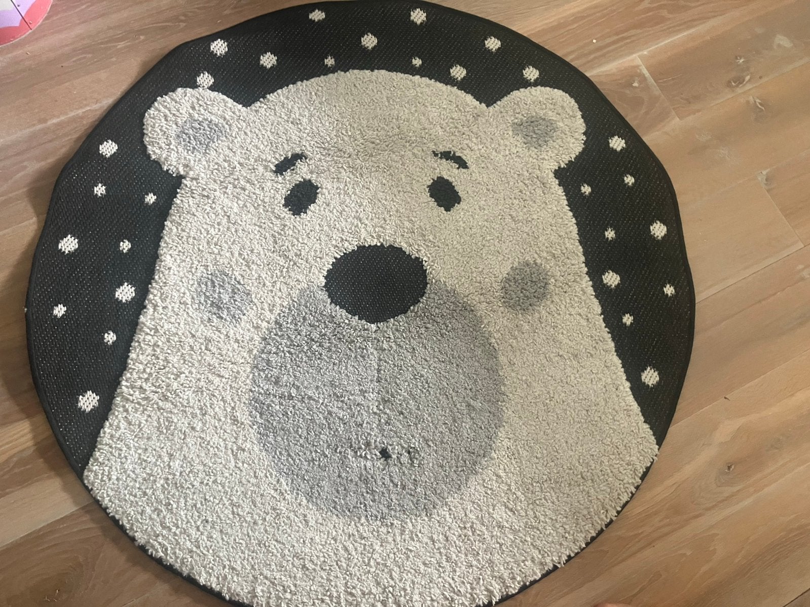 Leuk vloerkleed 120cm, Ophalen of Verzenden, Zo goed als nieuw