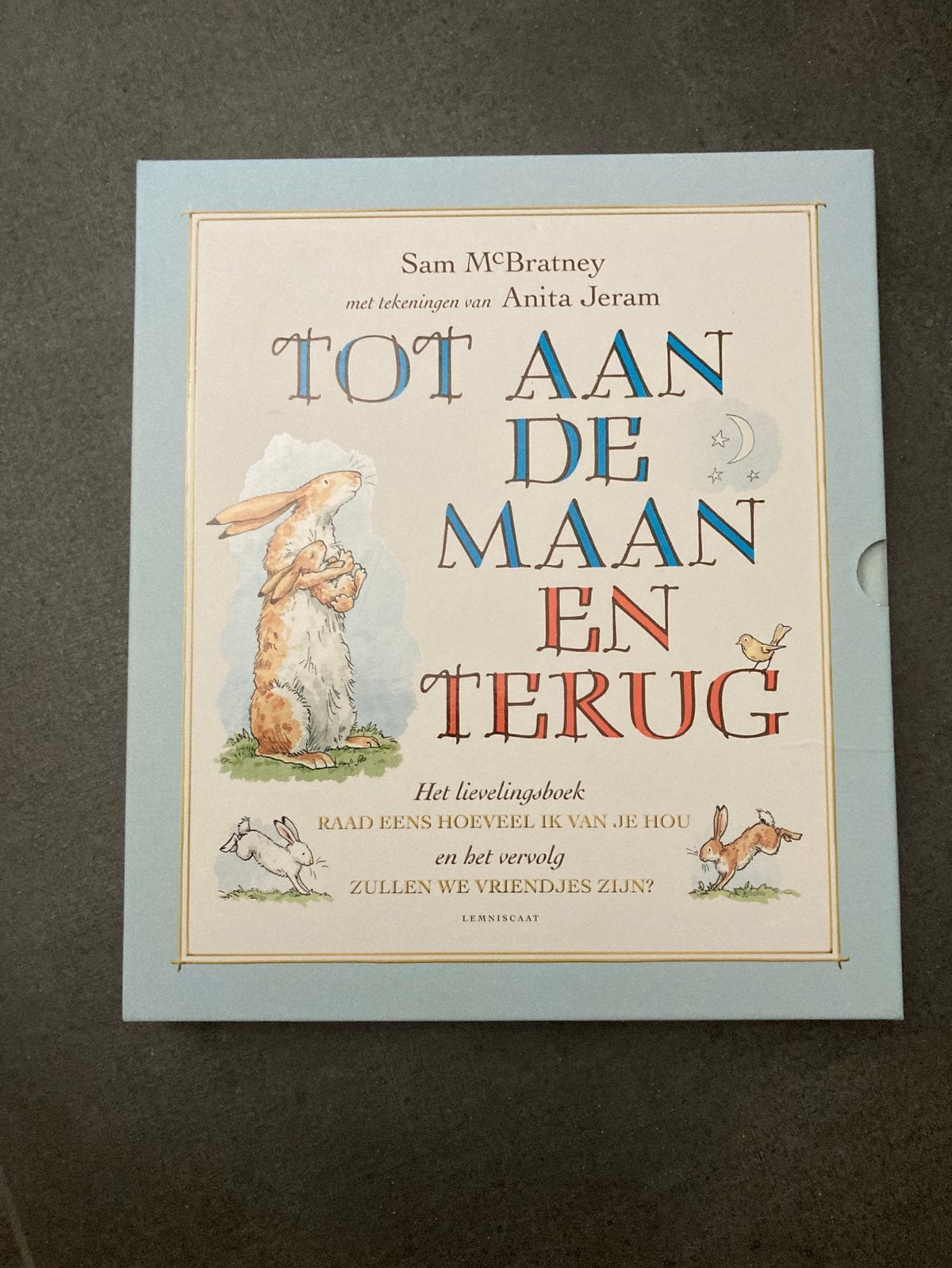Sam McBratney - Tot aan de maan en terug, Boeken, Ophalen of Verzenden, Zo goed als nieuw, Sam McBratney