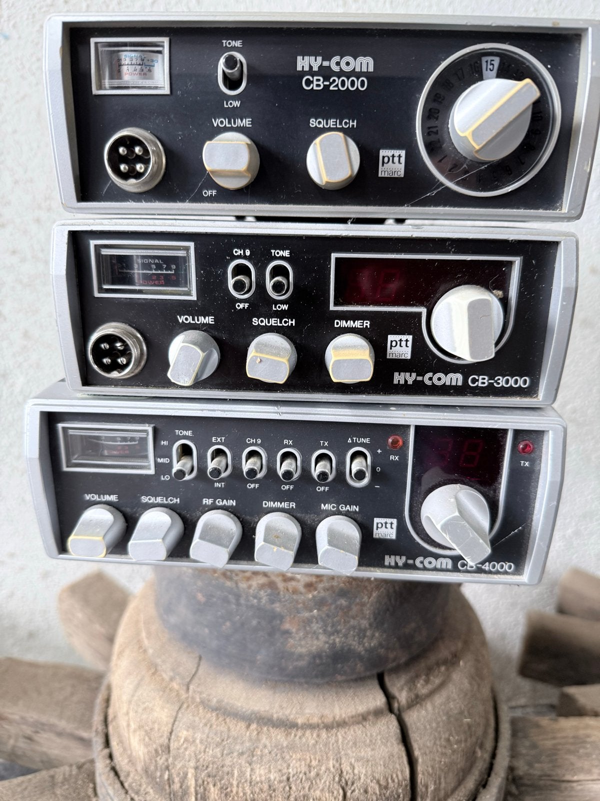 Hy-Com CB-2000, CB-3000, CB-4000 Transceivers, Telecommunicatie, Zenders en Ontvangers, Ophalen of Verzenden, Gebruikt, Zender en Ontvanger
