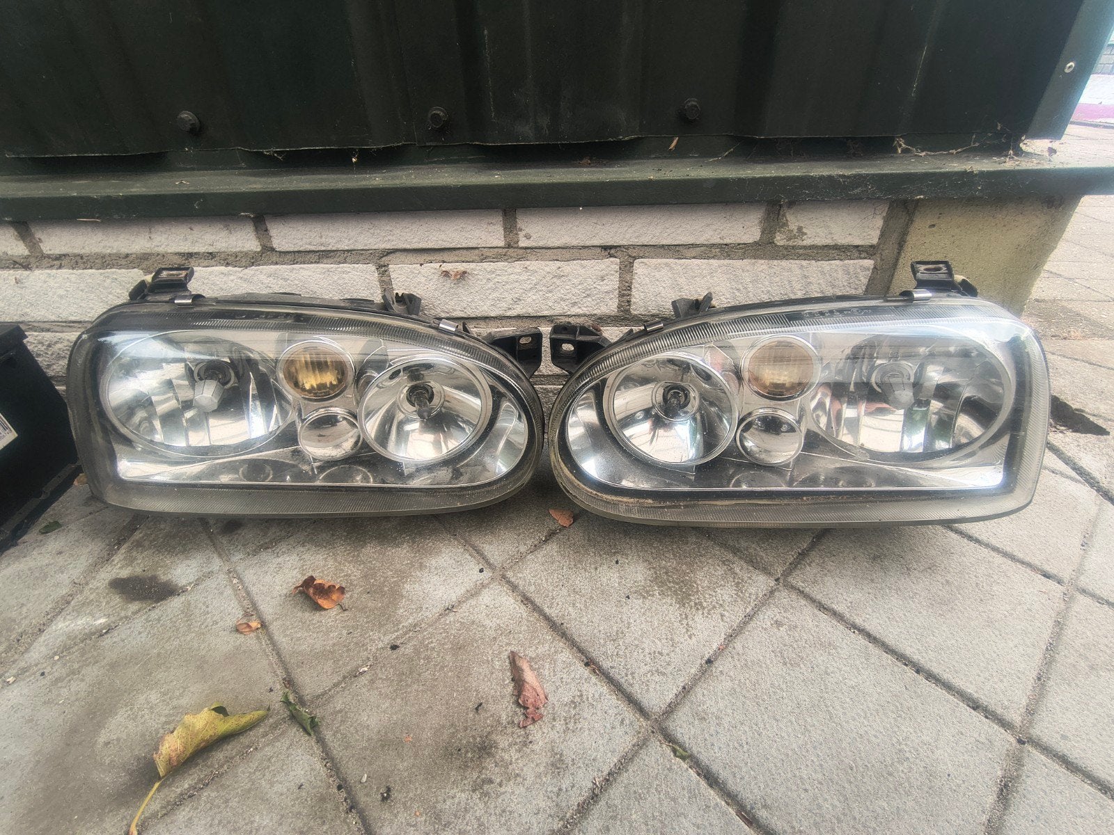 Volkswagen Golf 3 III Koplampen Set - Nette Staat, Auto-onderdelen, Verlichting, Ophalen of Verzenden, Gebruikt, Volkswagen