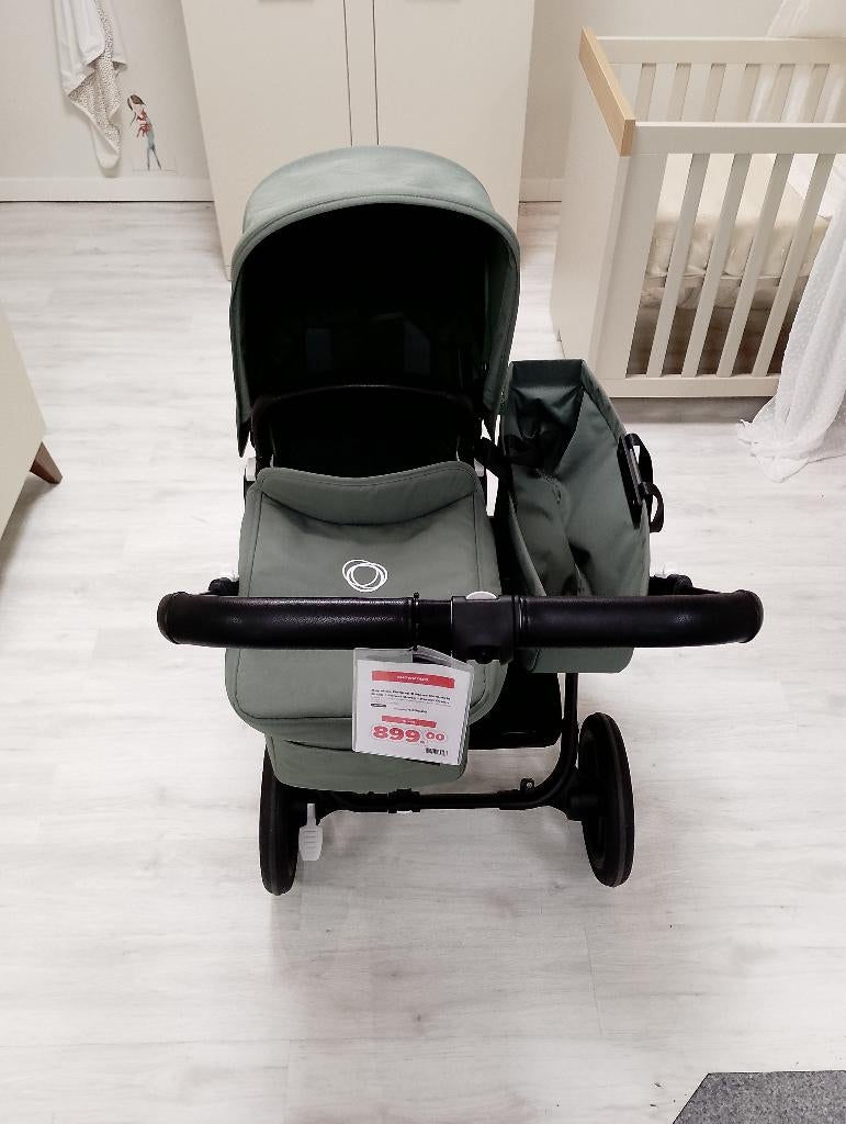 Bugaboo Donkey 5 Mono Forest Green, Ophalen, Zo goed als nieuw