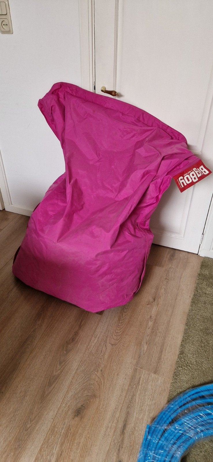 Roze Big Boy zitzak van Infurn, Ophalen, Gebruikt, Roze, Zitzak