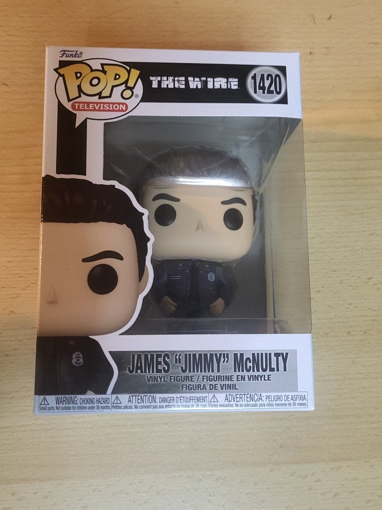 Funko Pop! The Wire - James McNulty #1420, Ophalen of Verzenden, Zo goed als nieuw