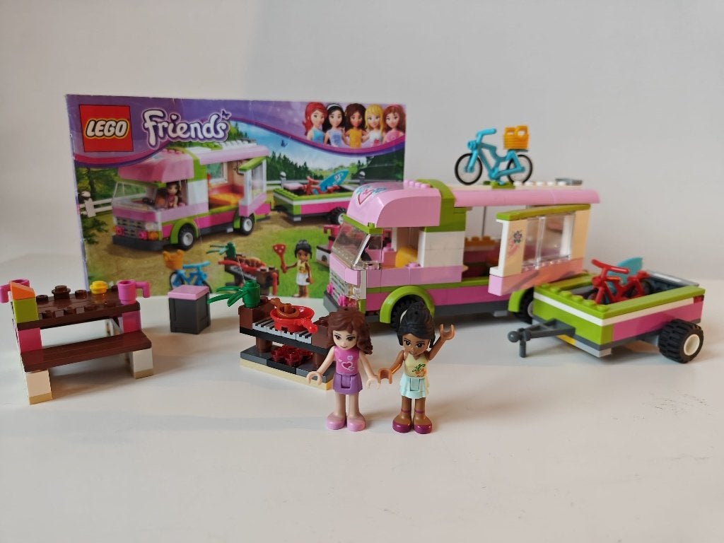 LEGO Friends 3184 – Adventure Camper (2012), Lego, Friends, Ophalen of Verzenden, Zo goed als nieuw