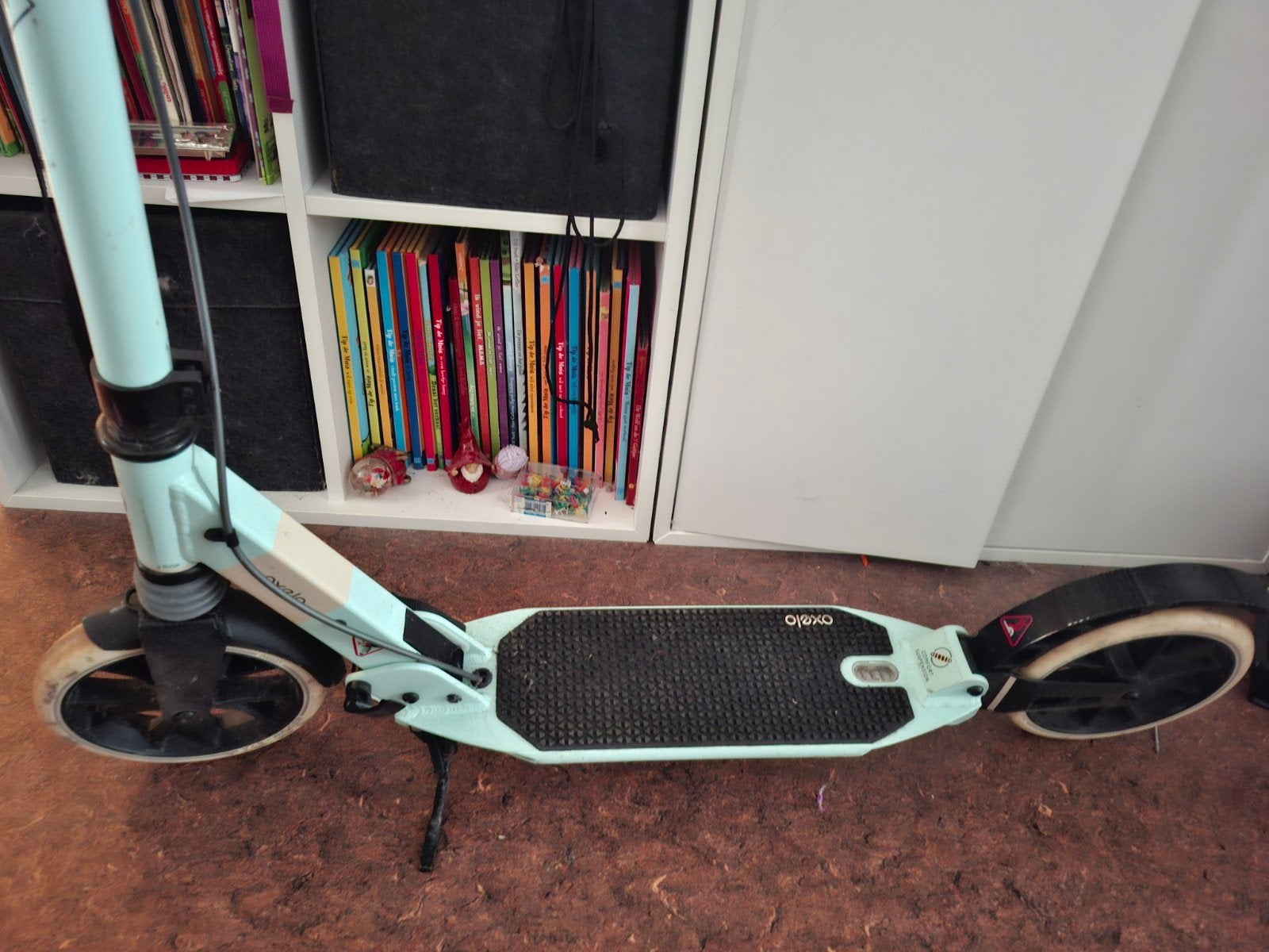 Oxelo Town 9 EF V2 step - Comfortabel en opvouwbaar, Fietsen en Brommers, Steps, Ophalen, Gebruikt, Gewone step, Oxelo