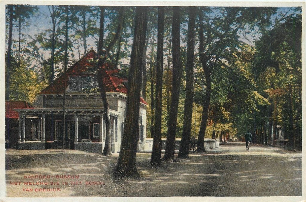 701-095-007 Naarden Melkhuisje Bosch van Bredius, Verzamelen, Verzenden, Voor 1920, Noord-Holland
