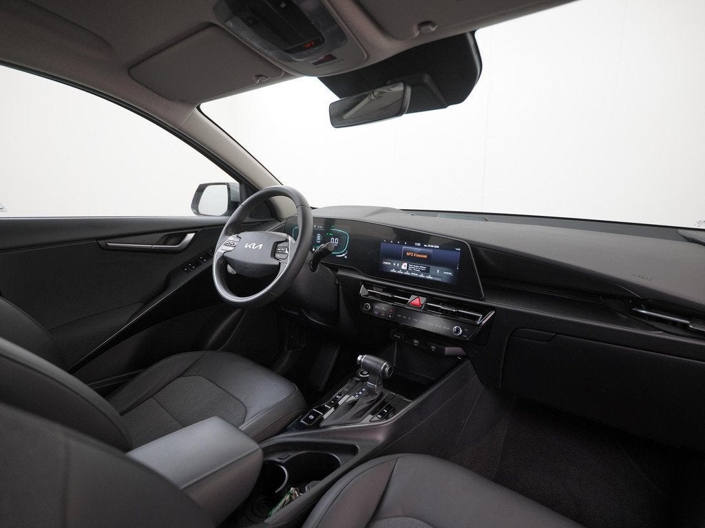 Kia Niro 1.6 GDi PHEV DynamicLine | Camera | Adaptief Cruise, Auto's, Kia, 12 maanden, Gebruikt, Euro 6, Leder en Stof