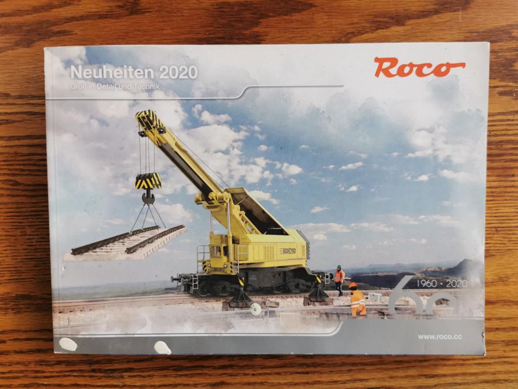 Roco Neuheiten 2020 Catalogus - Groot in Detail en Techniek, Gelijkstroom, Analoog, Zo goed als nieuw, Roco