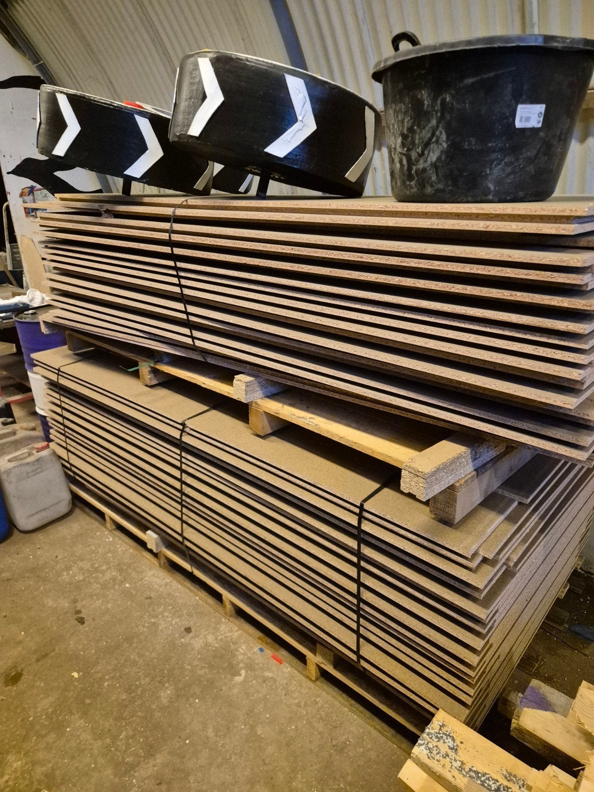 spaanplaat 16 mm dik, Ophalen