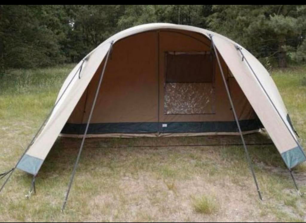 Ruime tunneltent voor 4 personen (merk BACO), Ophalen, Gebruikt, Tot en met 4