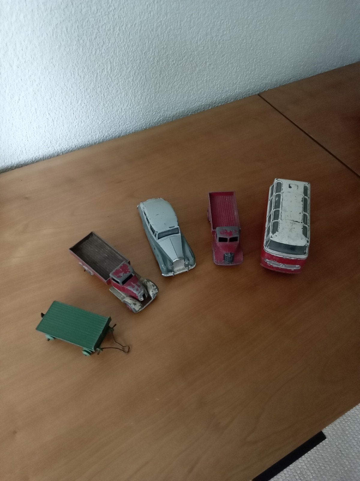 Dinky toys  5 stuks loop of sloop, Ophalen of Verzenden, Gebruikt, Auto, Dinky Toys