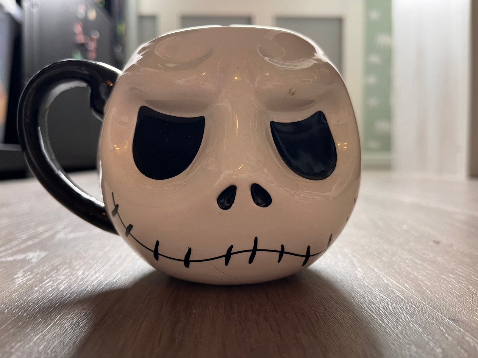 Nightmare before Christmas mok (Disneyland), Ophalen of Verzenden, Zo goed als nieuw, Overige merken