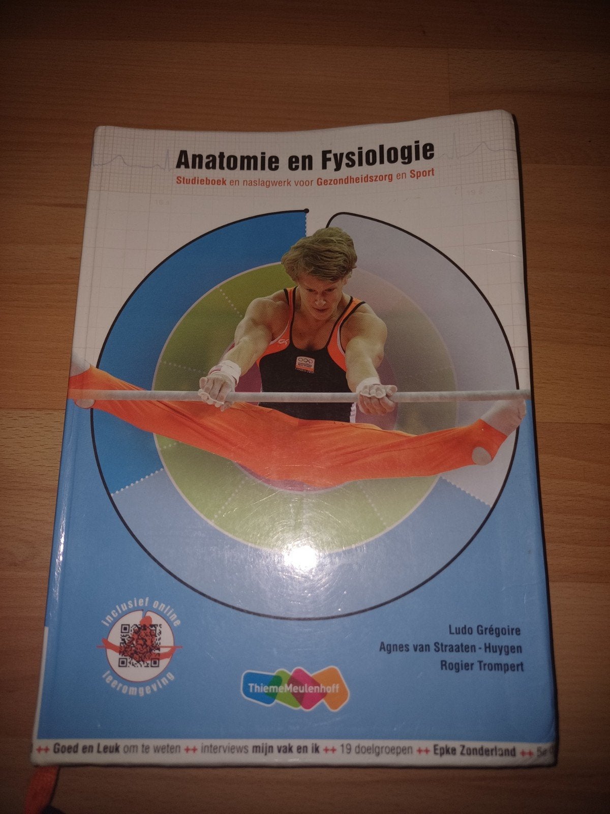 Anatomie en fysiologie - 5e druk inclusief Online, Boeken, Ophalen of Verzenden, Zo goed als nieuw, Agnes van Straaten-Huygen; Ludo Grégoire