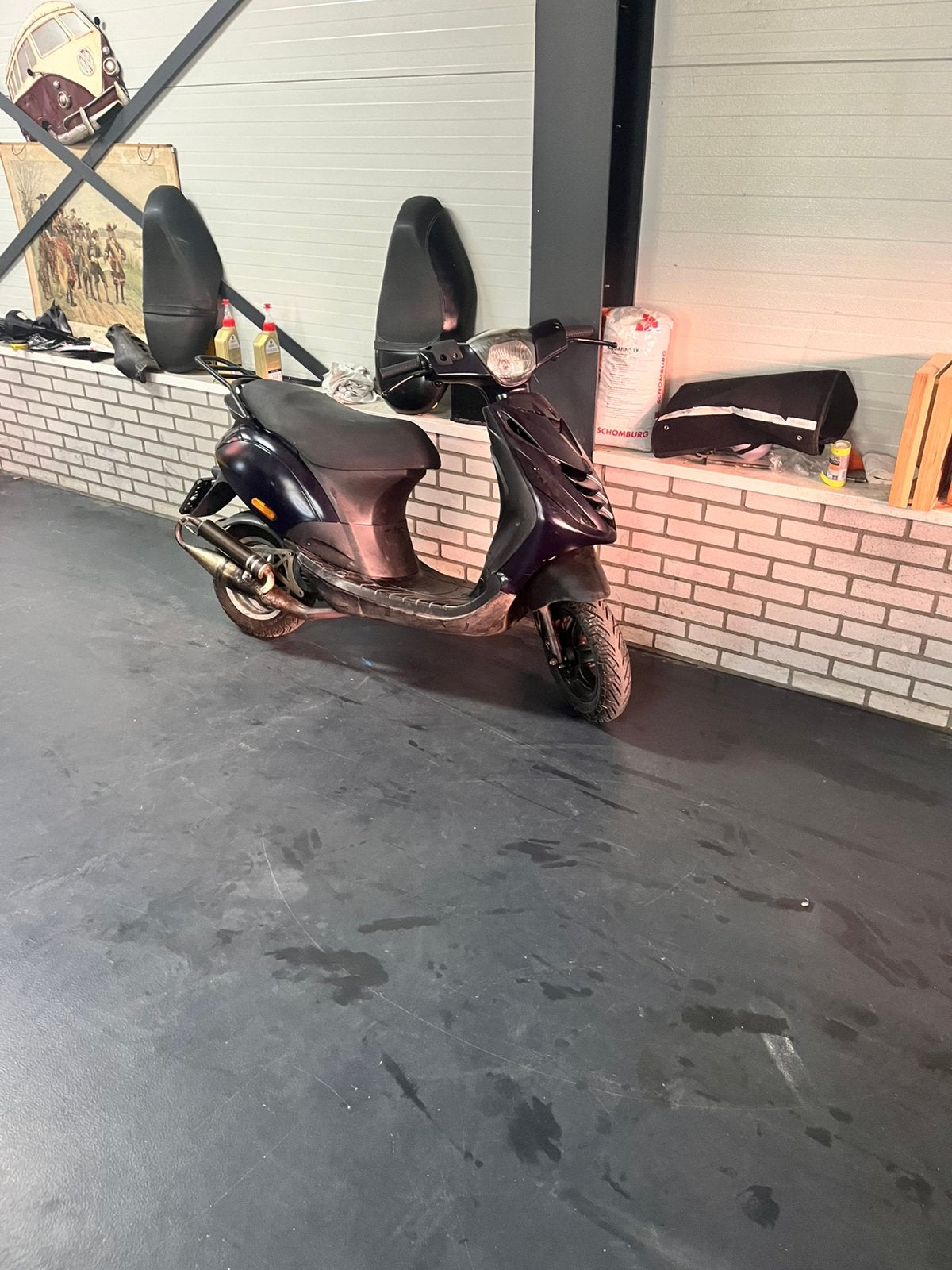 Piaggio zip 70cc polini corsa (snorplaat wok!), Ophalen, Zo goed als nieuw, Tweetakt, Zip
