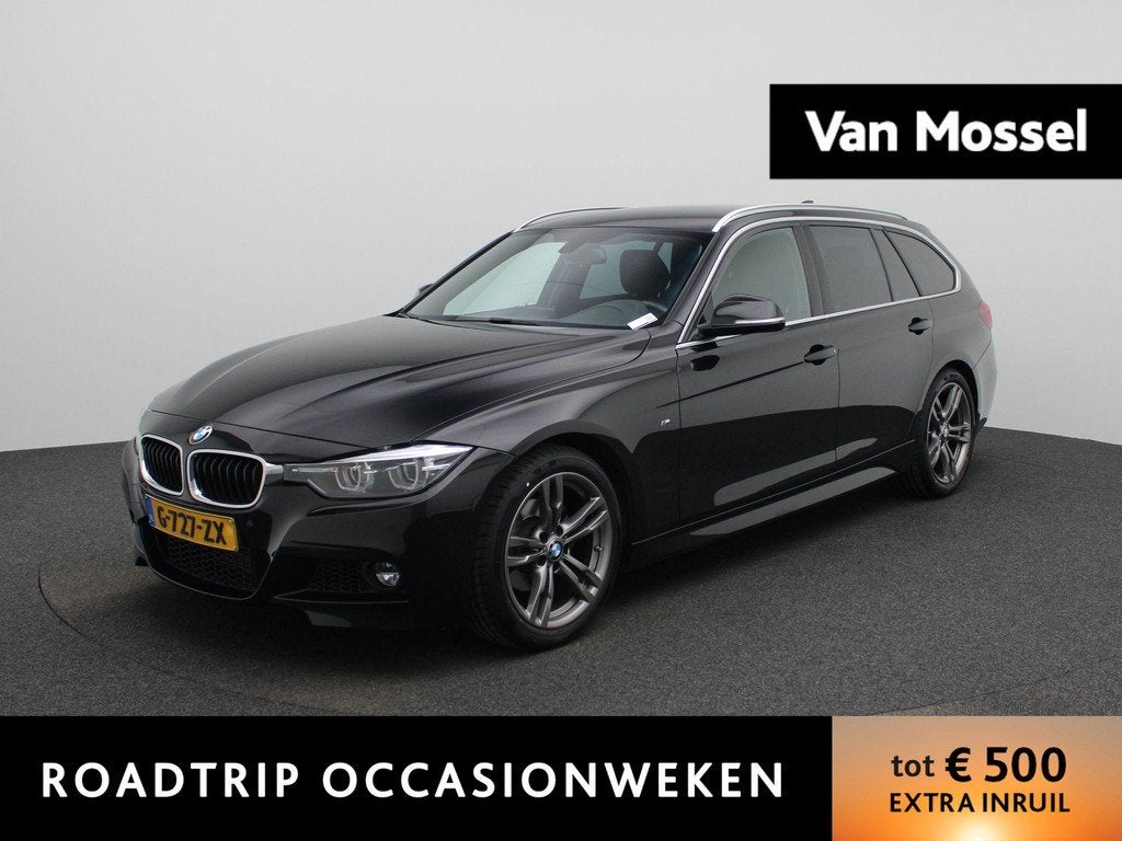 BMW 3-serie Touring 318i M Sport Corporate Lease | Stoelverw, Auto's, BMW, Automaat, 12 maanden, Gebruikt, Euro 6