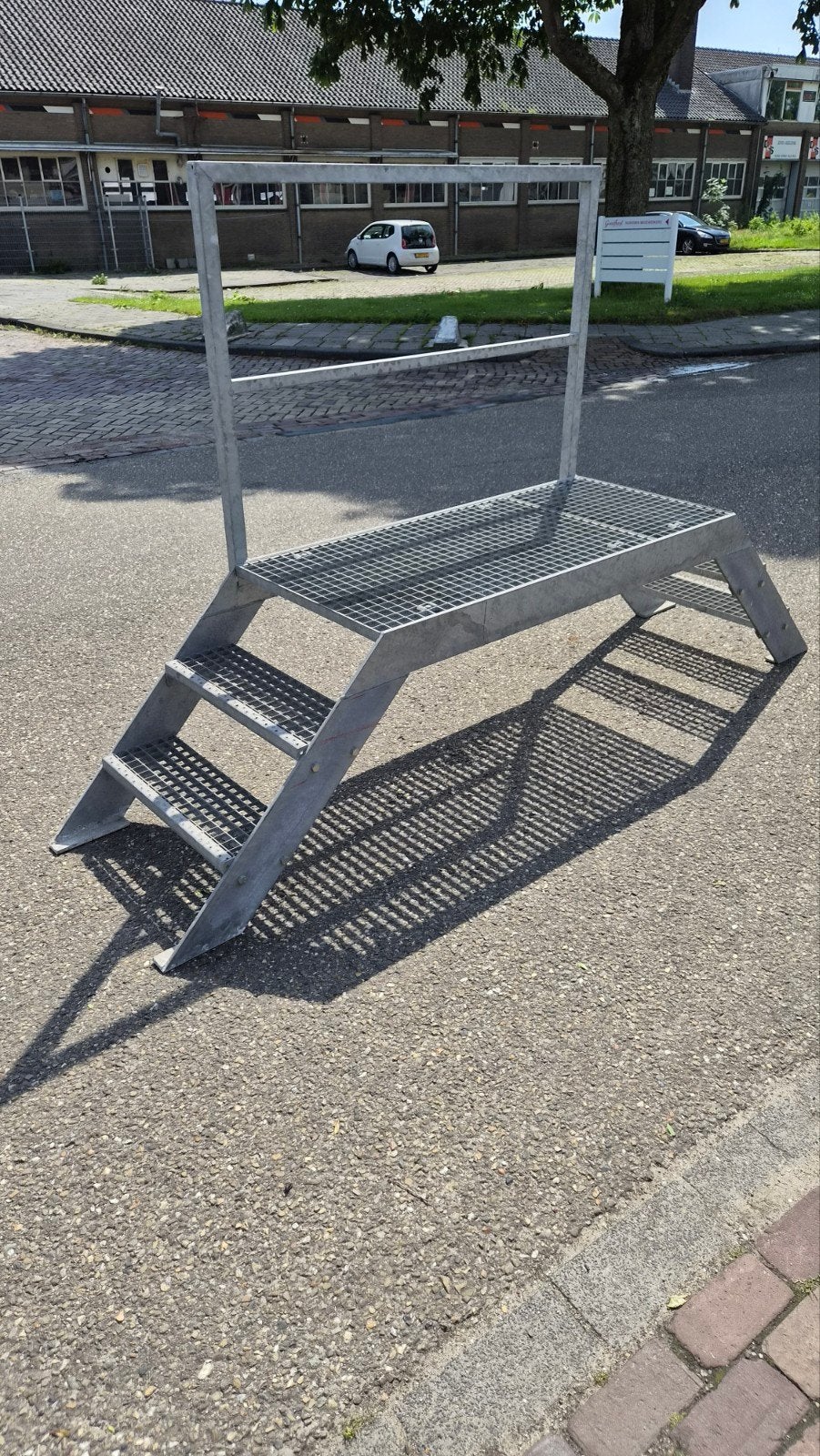 Te koop Gegalfiniseerd Bordestrap, Ophalen of Verzenden, Minder dan 2 meter