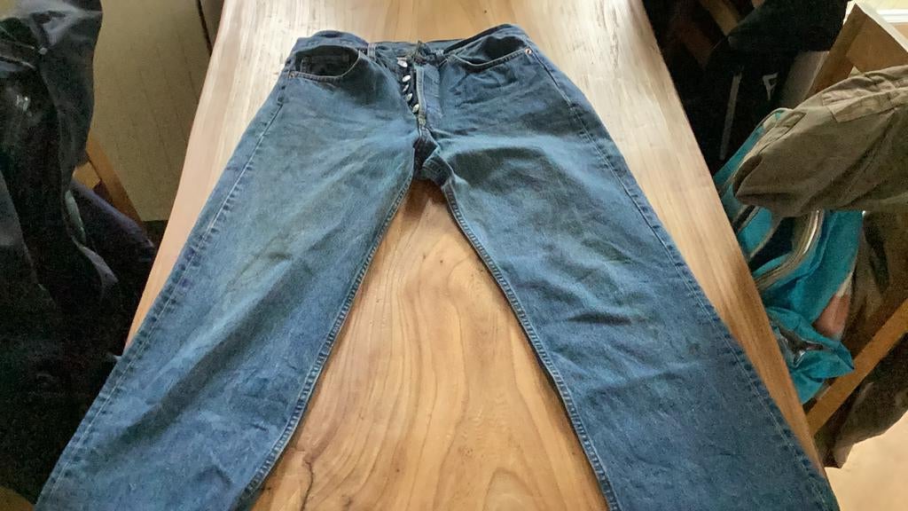 Levis 501 w34 l36, Ophalen of Verzenden, Zo goed als nieuw, Overige maten, Blauw