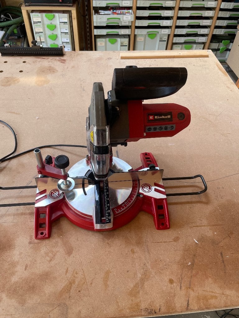 Einhell TC-MS 2112, Ophalen, Einhell, Zo goed als nieuw, Afkortzaag
