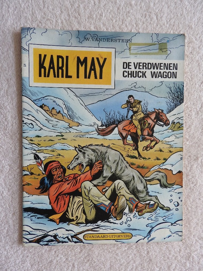 Karl May - De verdwenen Chuck Wagon, Boeken, Stripboeken, Eén stripboek, Ophalen of Verzenden, Zo goed als nieuw