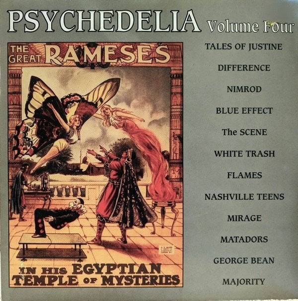 psychedelia-volume four/v/a-60s/psych/garage/punk-ZELDZAAM, LP, Gebruikt, Verzenden, Inclusief boekje