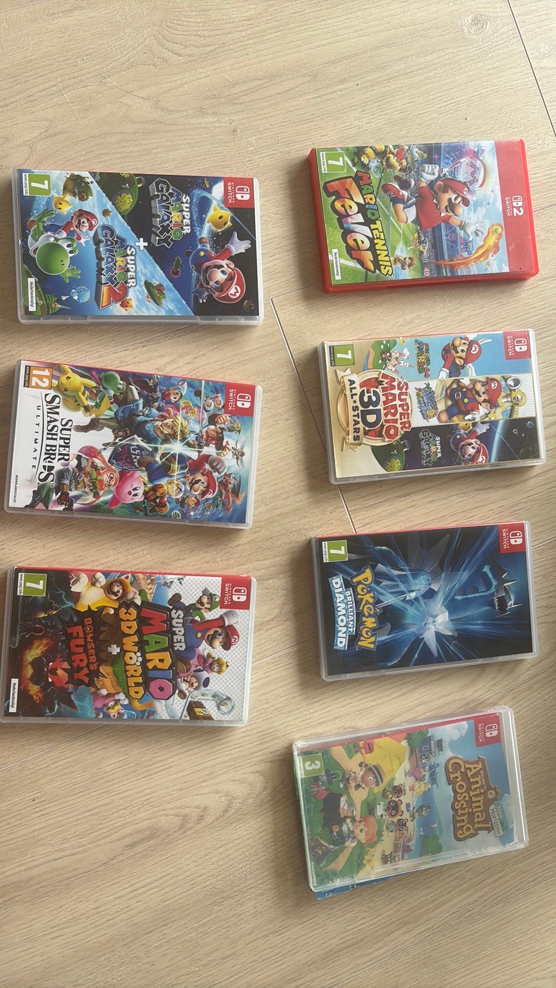 Nintendo Switch Games - bieden, Spelcomputers en Games, Games | Nintendo Switch, 3 spelers of meer, Ophalen of Verzenden, Zo goed als nieuw