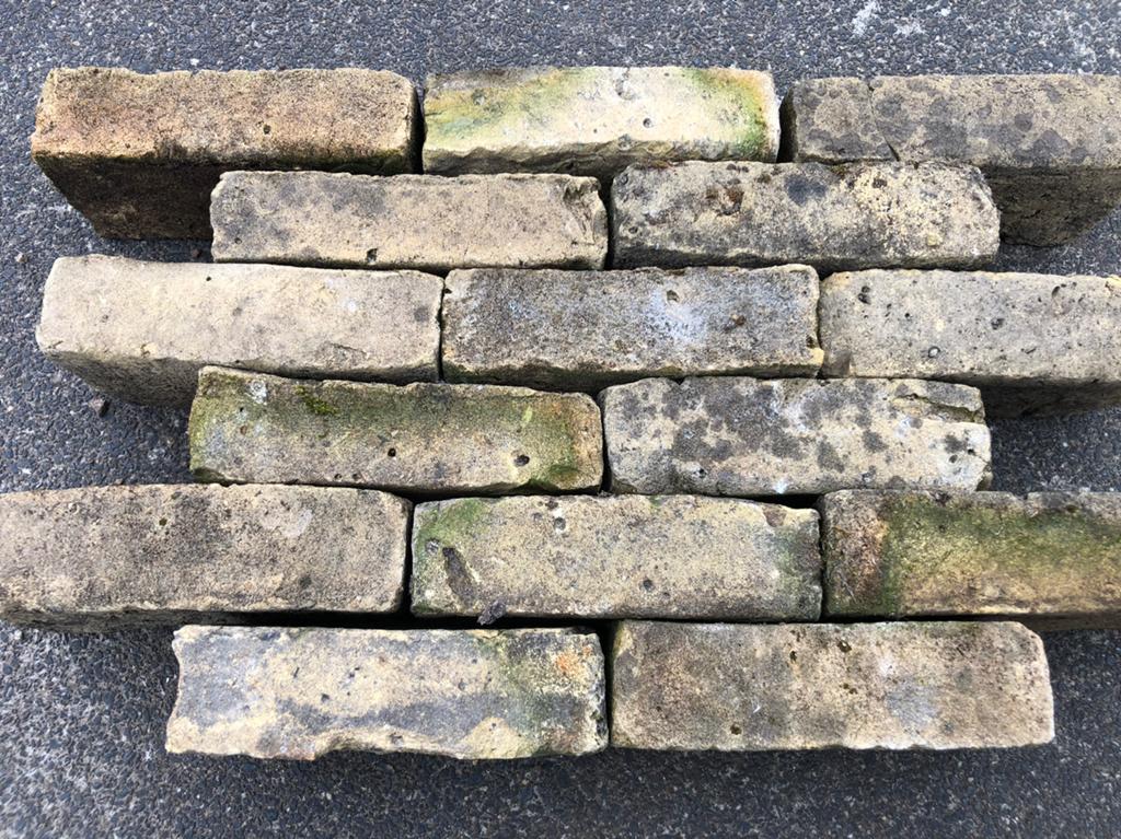 Aanbieding: oude ijsseltjes ijsselstenen klinkers geel, Tuin en Terras, Tegels en Klinkers, Ophalen, Gebruikt, Keramiek, Klinkers