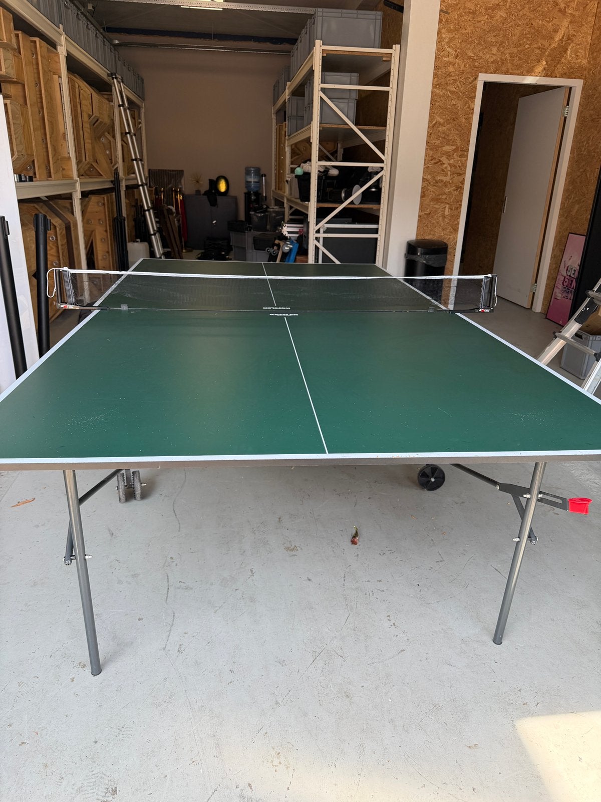 Tafeltennistafel inklapbaar - Kettler - gebruikt, Ophalen, Zo goed als nieuw, Tafel Indoor, Inklapbaar