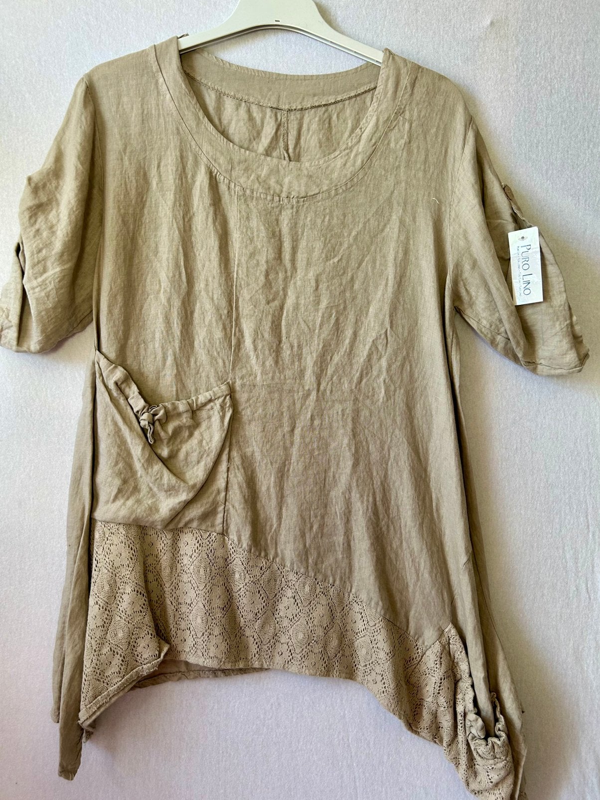 Puro Lino mooie blouse 44, Verzenden, Nieuw, Blouse of Tuniek