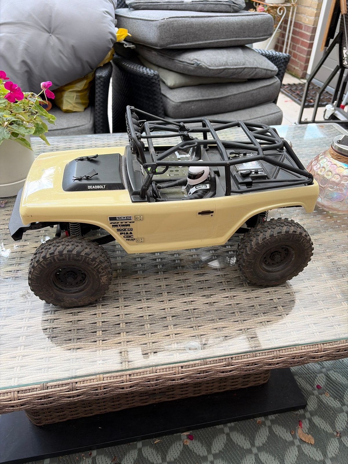 Axial SCX10 III Deadbolt RC Crawler 1/10 Schaal, Overige merken, Gebruikt, Auto, Verzenden
