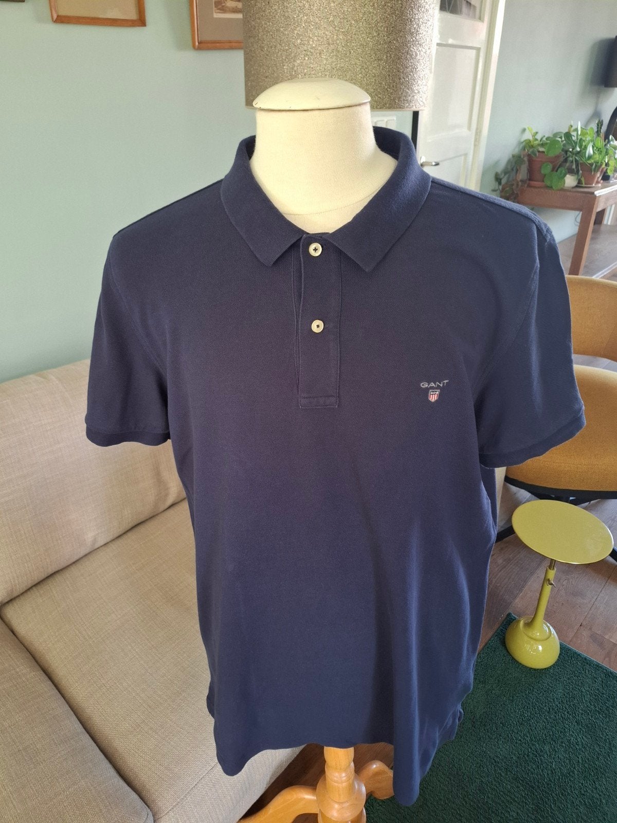Gant polo valt als xxl, Blauw, GANT, Overige maten, Ophalen of Verzenden